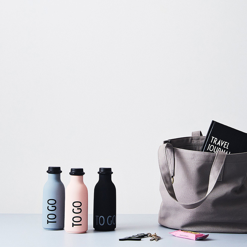 Steklenica prenosna, roza