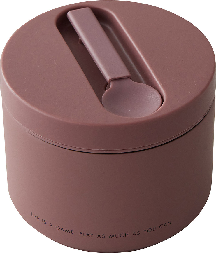 To Go Boîte Repas enfant, avec cuillère, beige, Set 2 pièces