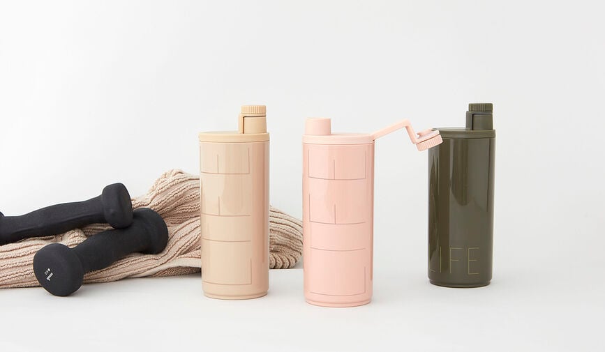 To Go Shaker 500 ml maslinasti