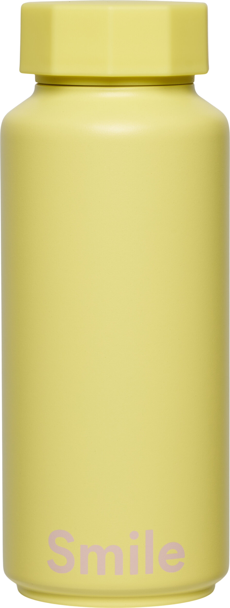 To Go Smile Thermo-Flasche gelb