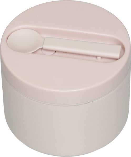 To Go Thermo-Lunchbox klein beige mit Löffel 2 El.