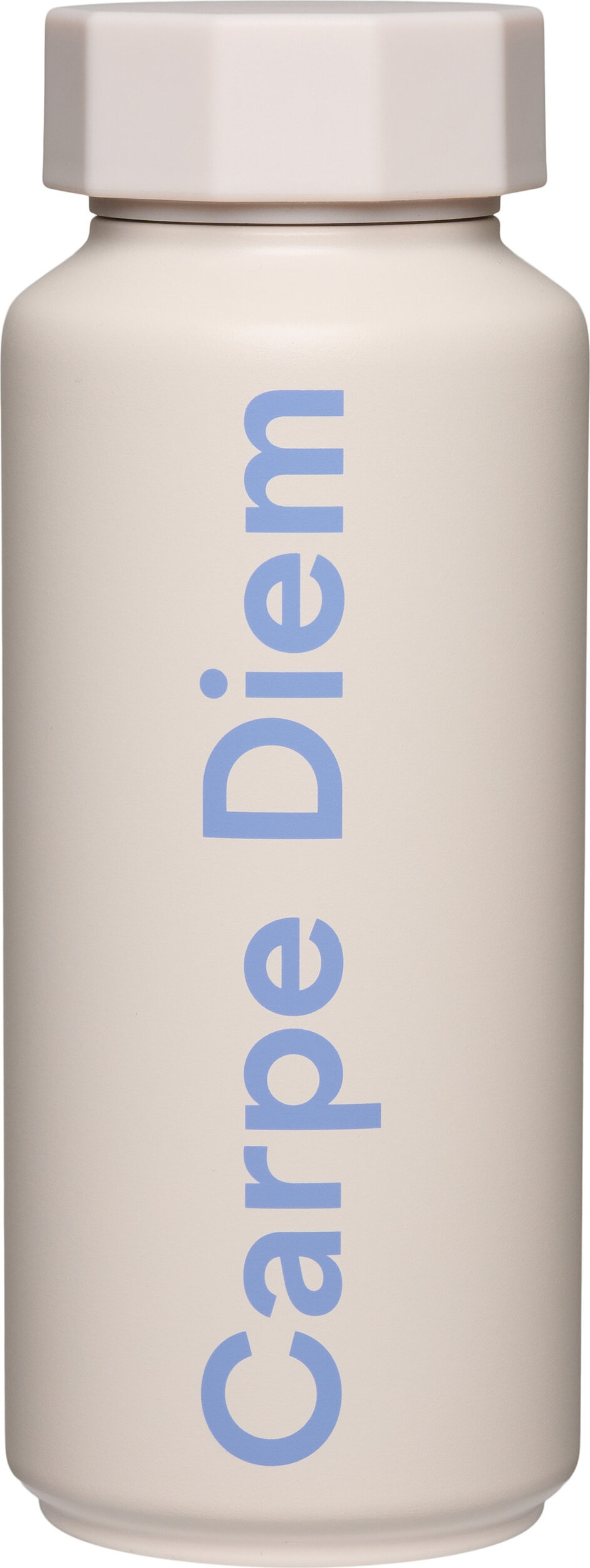 Tone-On-Tone Thermoflasche Carpe Diem, beige