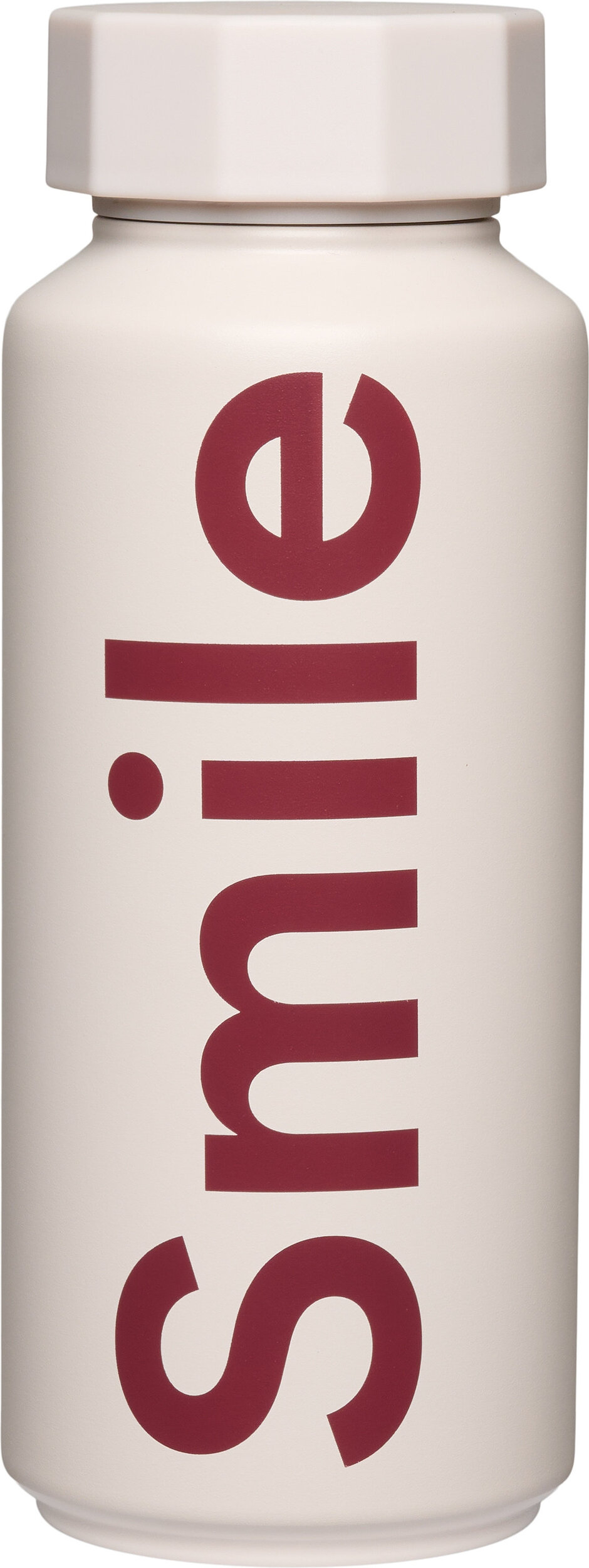 Tone-On-Tone Thermoflasche Smile, beige