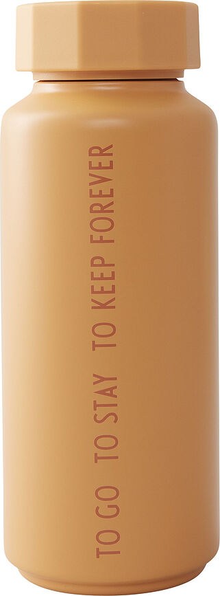 Tone-On-Tone To Go Bouteille Isotherme, orange