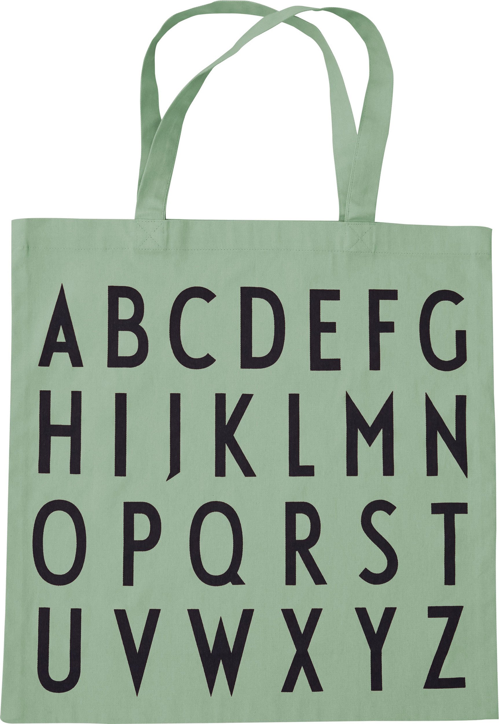 Torba na zakupy Design Letters ABC zielona
