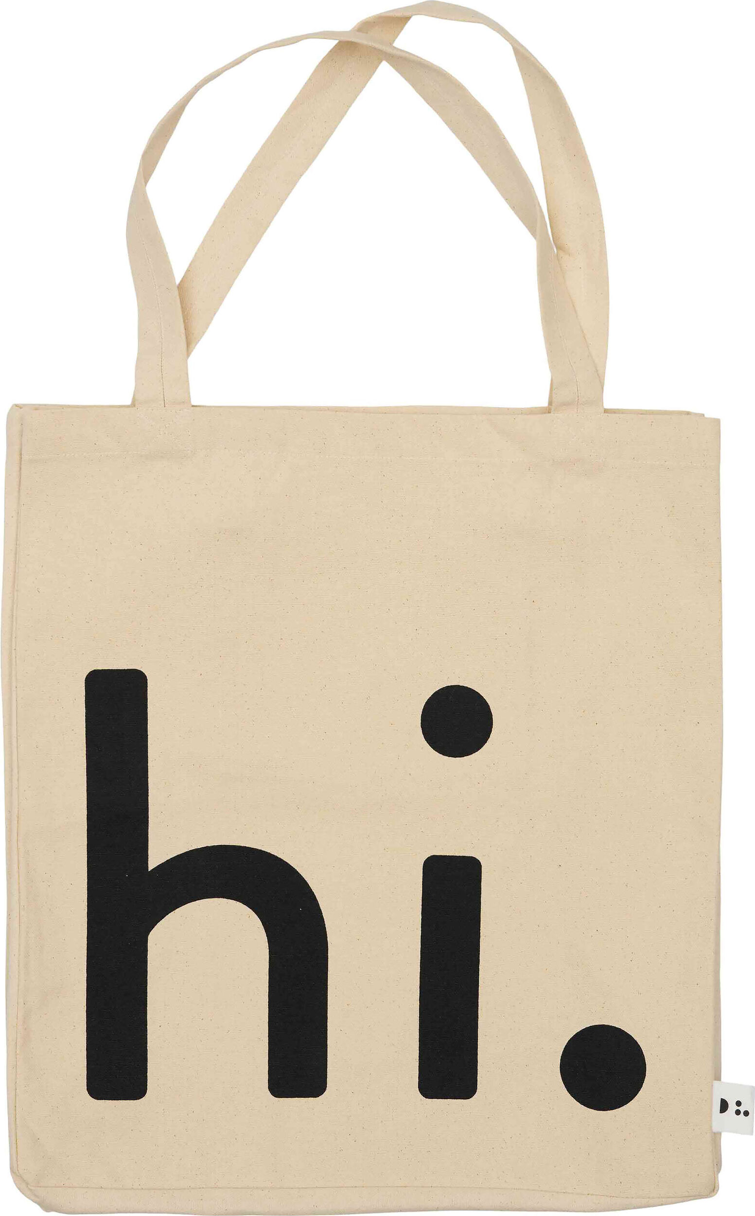Torba uniwersalna Design Letters Hi beżowo-czarna