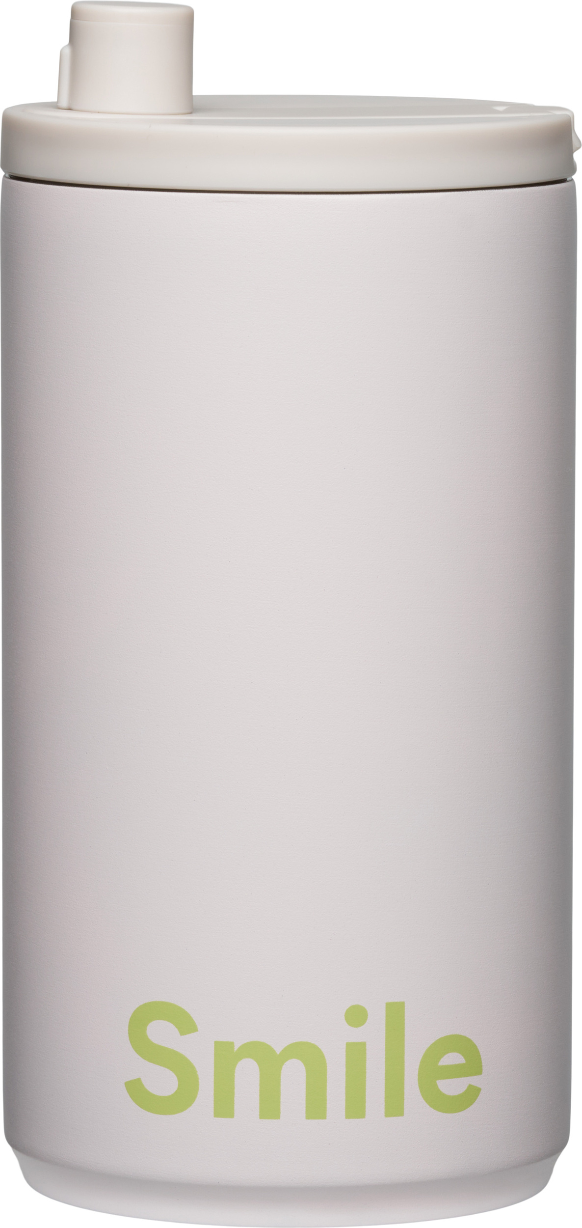 Travel Thermobecher Smile, grau