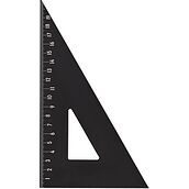 Trikampio formos liniuotė Design Letters