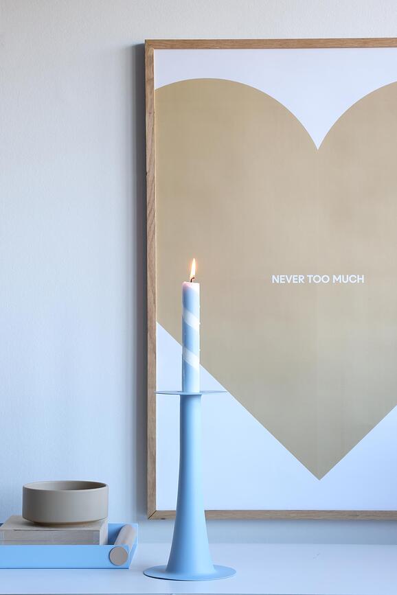 Trumpet Βάζο ή Κηροπήγιο, 2 σε 1, κίτρινο