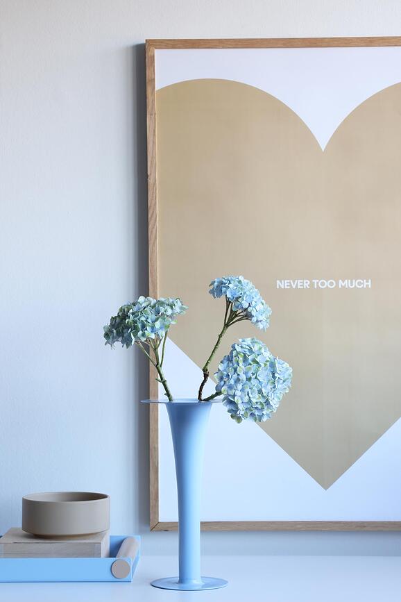 Trumpet Vase et Bougeoir 2-en-1, jaune