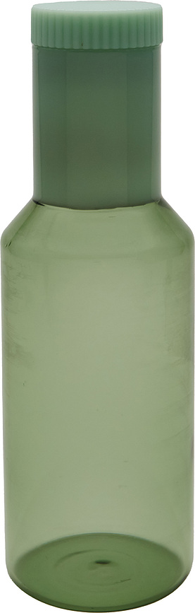Tube Carafe 1 l green with screw cap