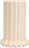 Tubular Vase, 24 cm, beige