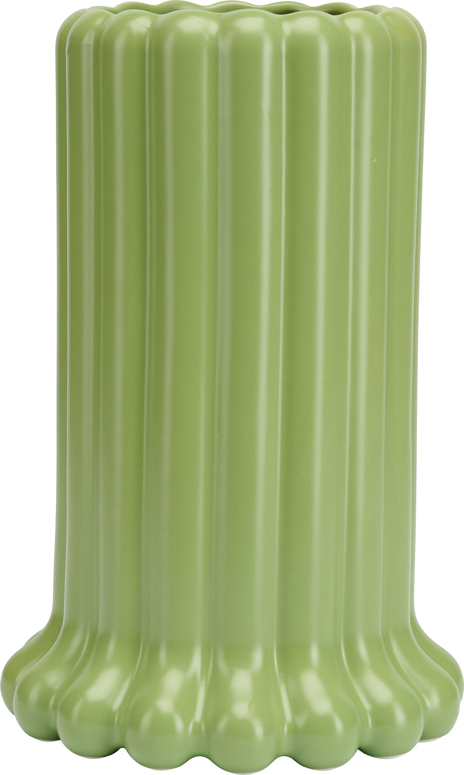 Tubular Vase 24 cm grün