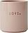 Vaso Infantil de tritan Mini Favourite Love, rosa claro