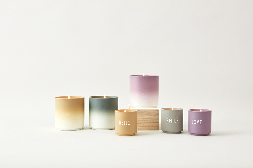 Vela aromática Dip Dye, aroma lavanda