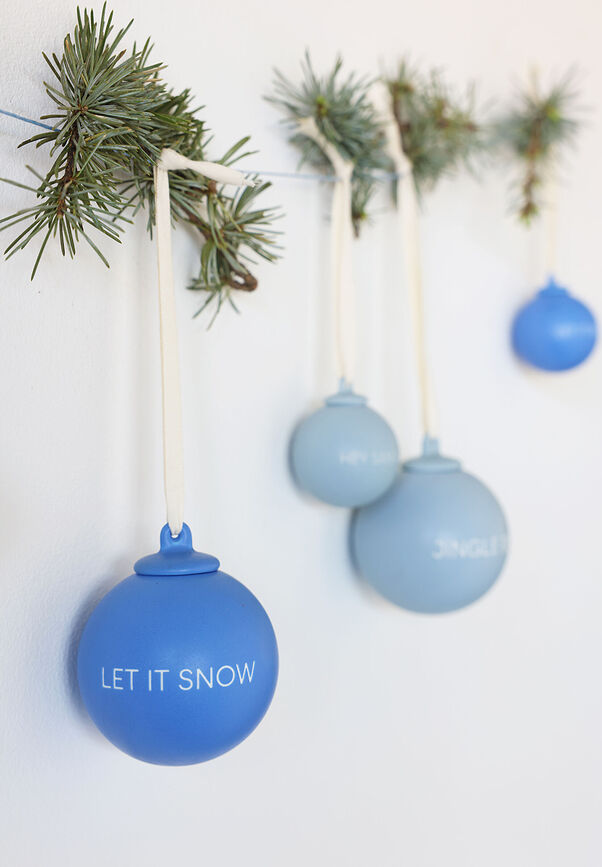 Xmas Stories Božićne Kuglice 4 cm lavanda ružičaste 4 kom.