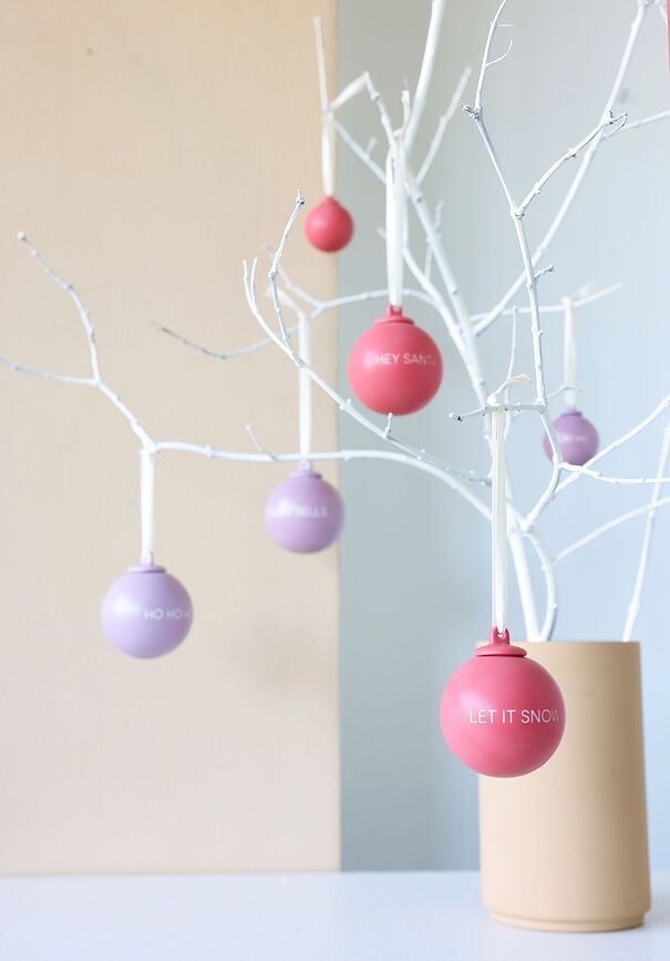 Xmas Stories Božićne Kuglice 6 cm tamnozelene i sivozelene 4 kom.