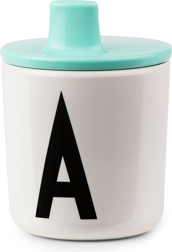 AJ Kids Καπάκι με στόμιο πόσης, για Κούπα μελαμίνης, ροζ