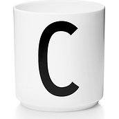 Aj Mug letter c porcelain