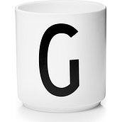 Aj Mug letter g porcelain