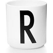 Aj Mug letter r porcelain