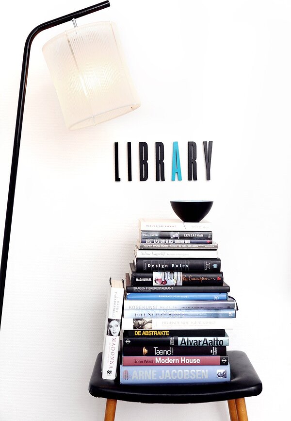 Design Letters Γράμμα F, 8 cm, μαύρο, ακρυλικό