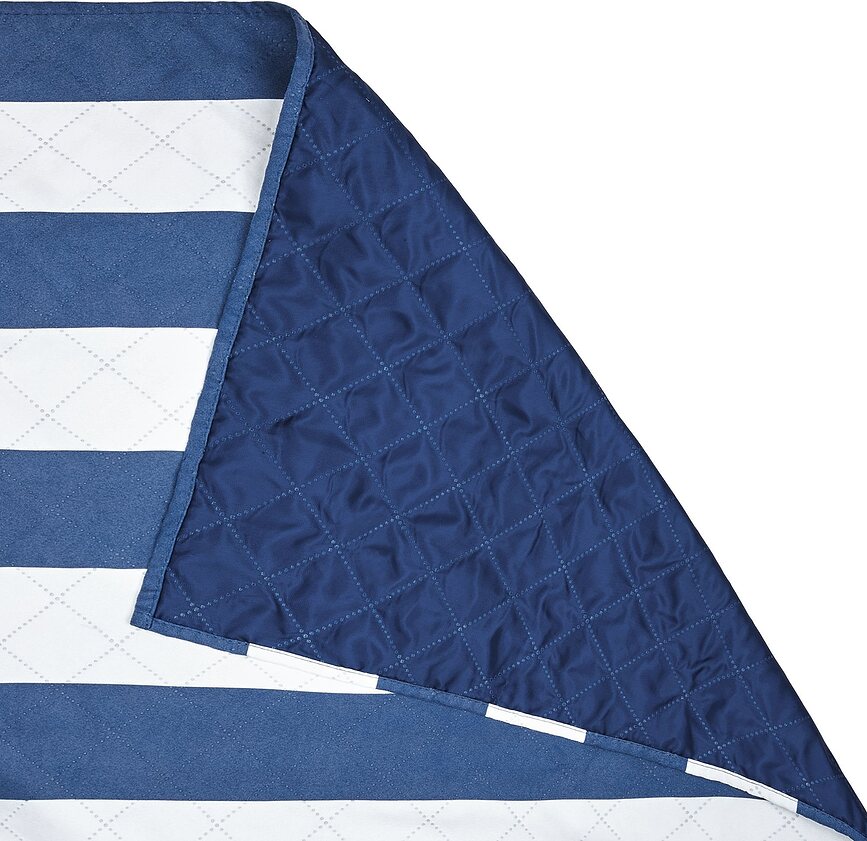 Dock & Bay Couverture de Pique-nique 170 x 240 cm, bleu marine