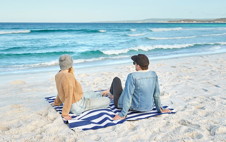 Dock & Bay Κουβέρτα Πικνίκ, 170 x 240 cm, ναυτικό μπλε