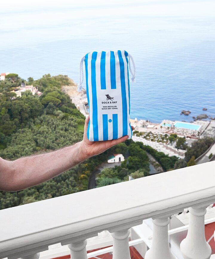 Dock & Bay Ručnik za plažu brzosušeći 90 x 160 cm ružičasti