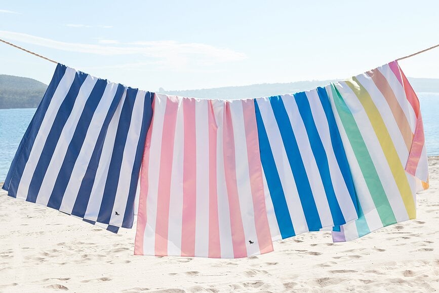 Dock & Bay Ručnik za plažu brzosušeći 90 x 160 cm ružičasti