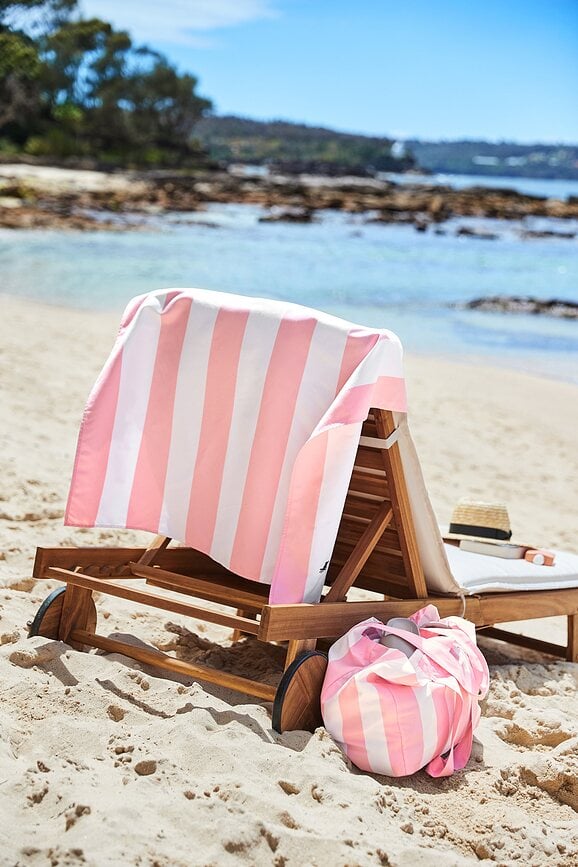 Dock & Bay Ručnik za plažu brzosušeći 90 x 200 cm mornarskoplavi