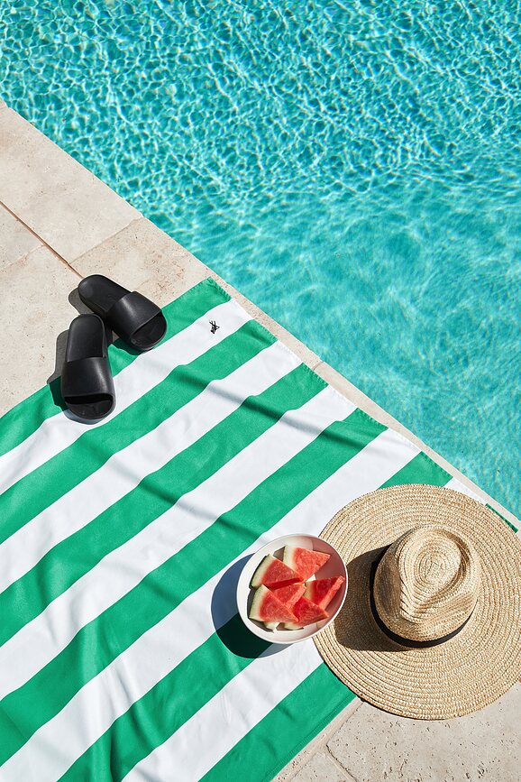 Dock & Bay Serviette de Plage à séchage rapide, 90 x 160 cm, rose