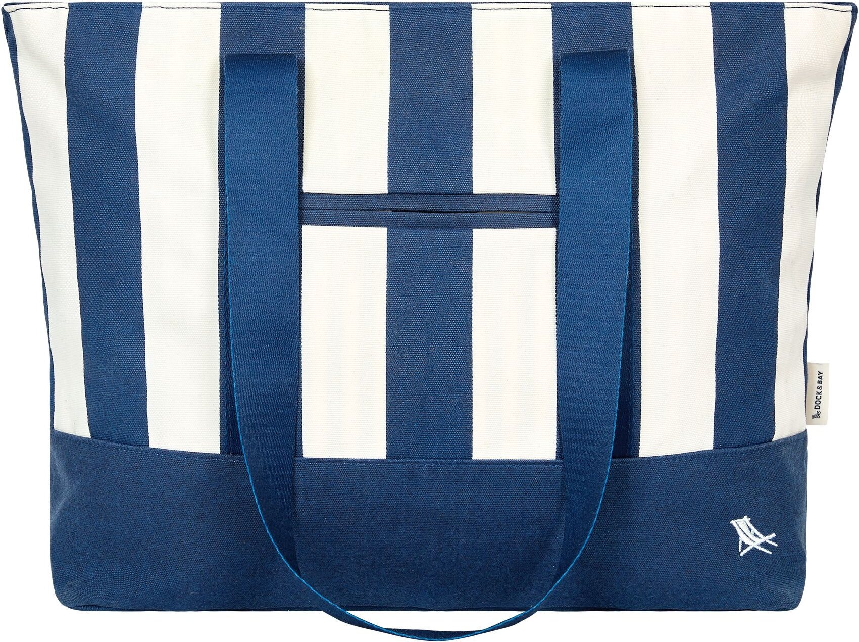 Dock & Bay Strandtasche marineblau