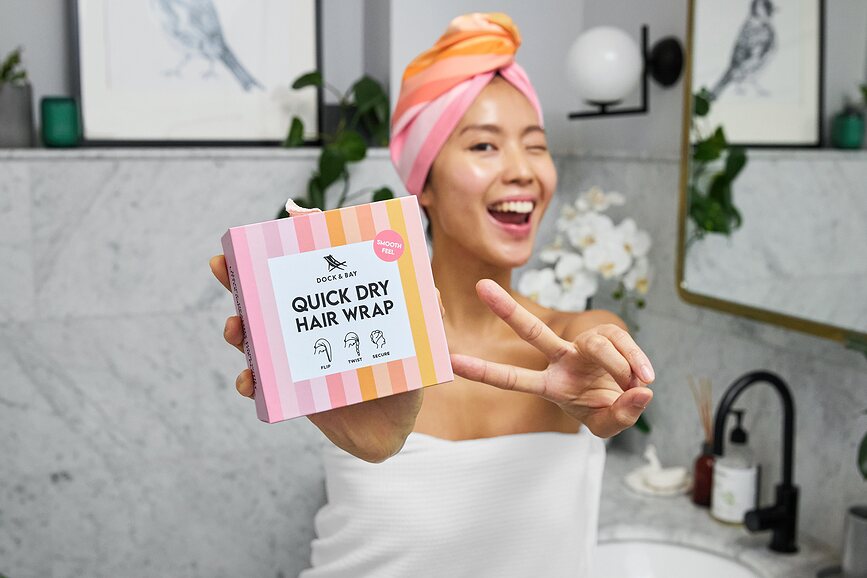 Dock & Bay Turban za kosu miami sorbe