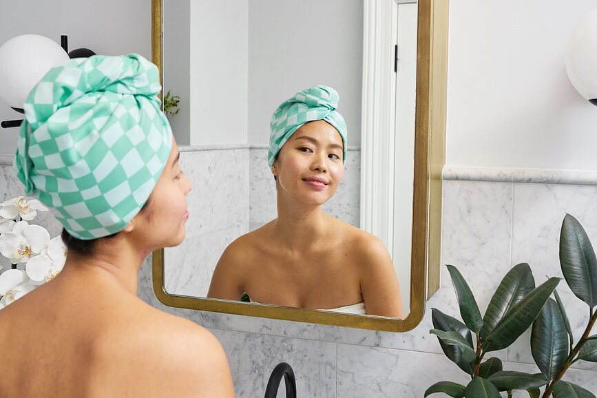 Dock & Bay Turban za lase, miami sorbe