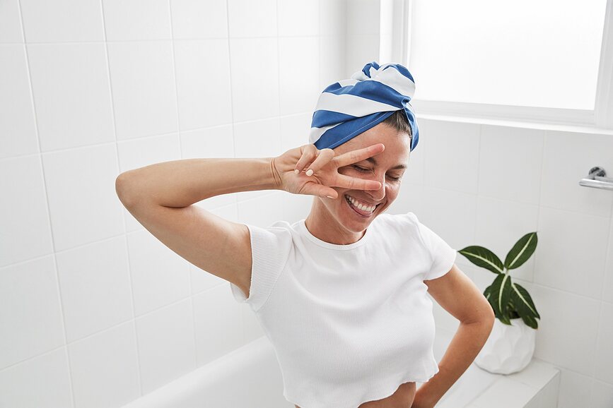 Dock & Bay Turban za lase, miami sorbe