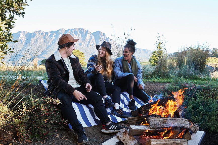 Manta de picnic Dock & Bay, 170 x 240 cm, azul marino