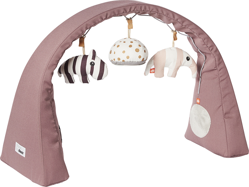 Arco con giocattoli Done By Deer rosato