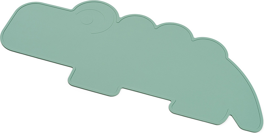 Bajo Plato Croco, verde