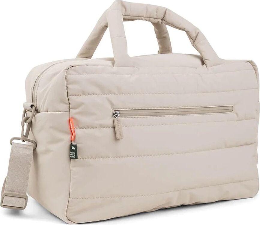 Bolsa de Paseo Done by Deer, color arena, con cambiador