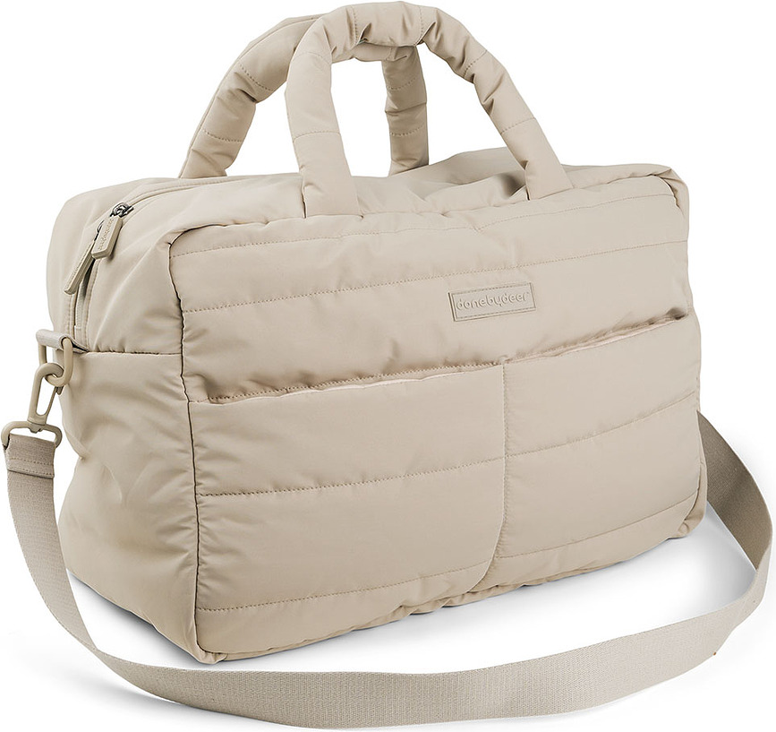 Borsa trolley Done by Deer sabbia con fasciatoio