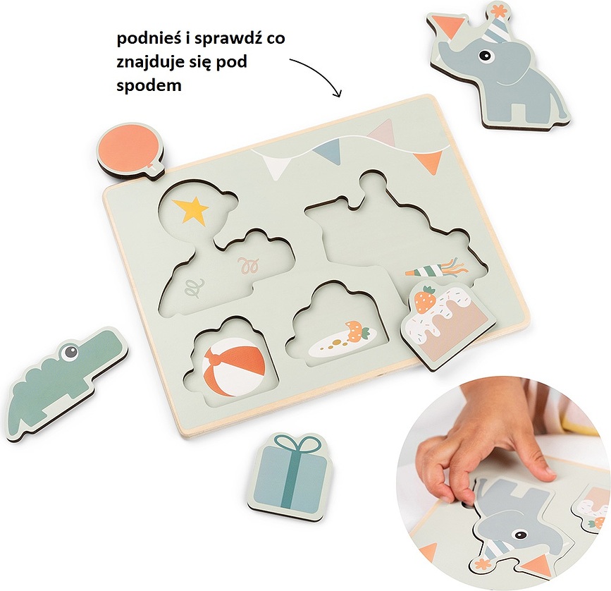 Celebration Puzzle en bois