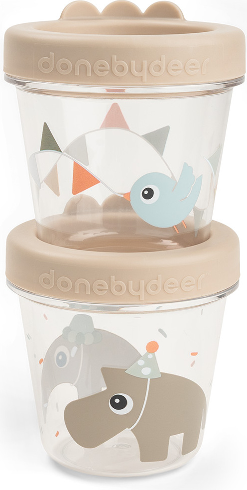 Celebration Snackboxen 150 ml, sandfarben, 2 St.