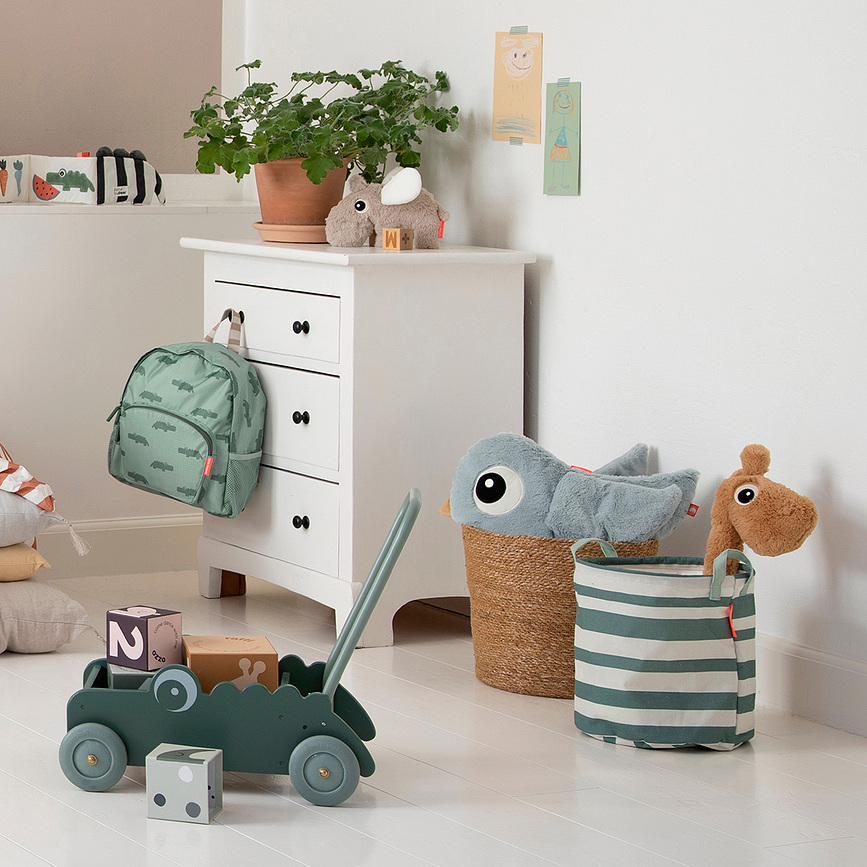 Cestas de Almacenamiento Happy Clouds, rosas, Pack de 3 unidades