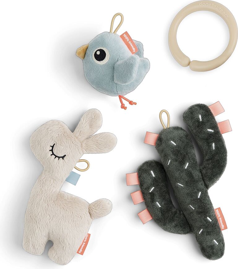 Colgantes Lalee, Birdee y Cactus, Set de 3 piezas