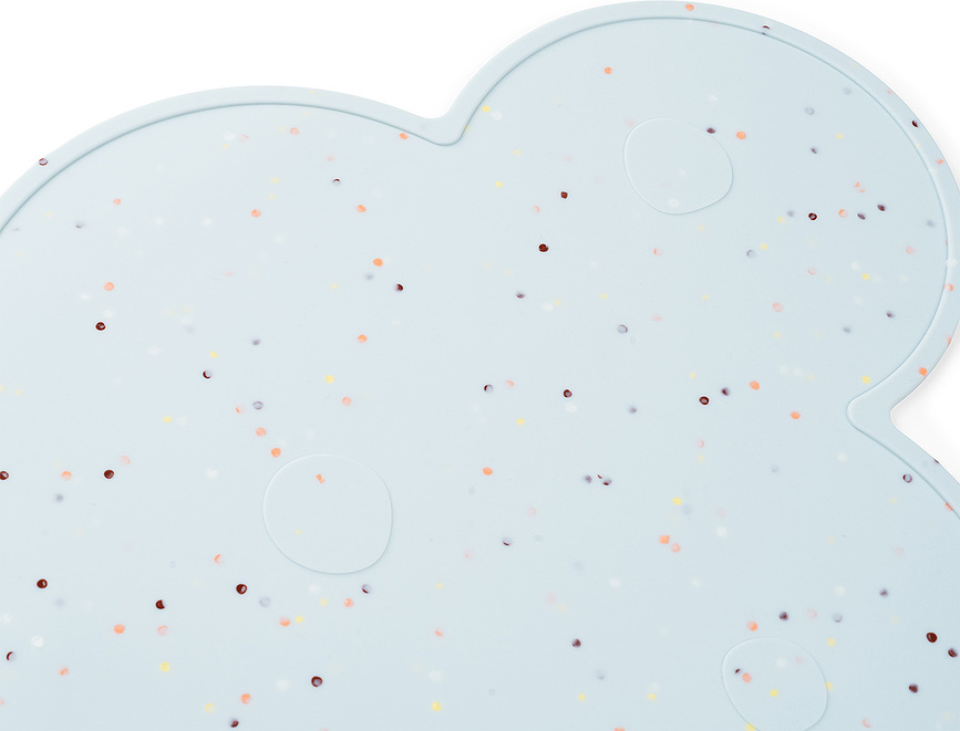 Confetti Podmetač silikonski plavi