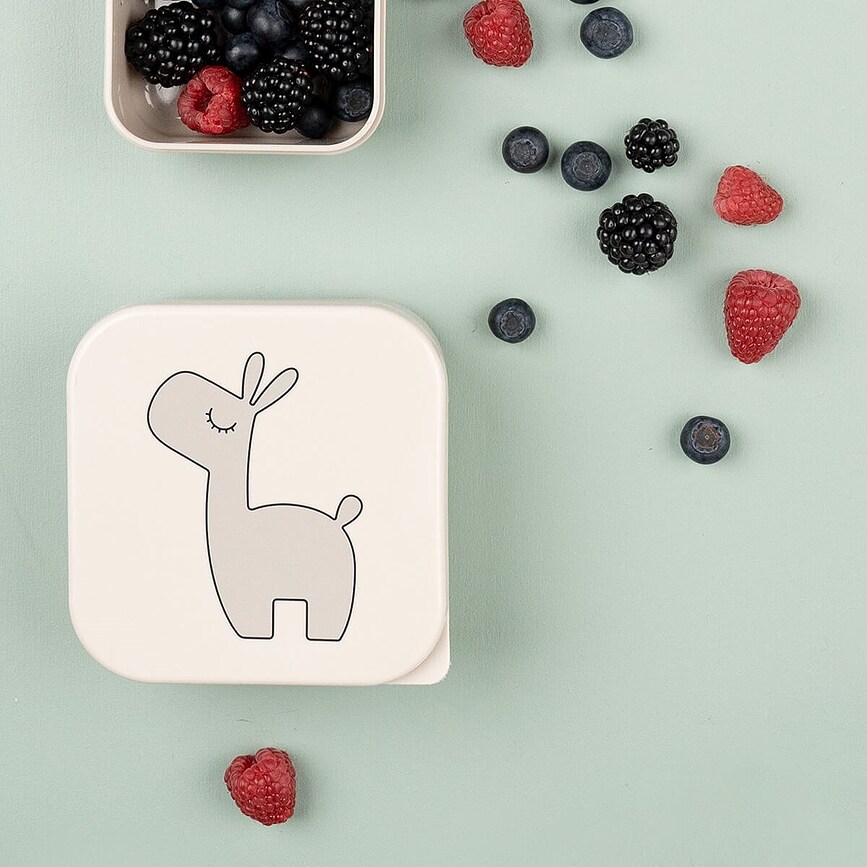 Contenedores para snacks Lalee, 3 unidades