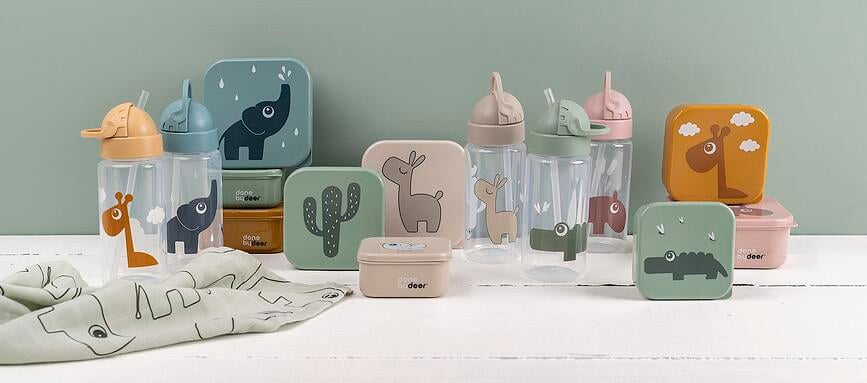 Contenedores para snacks Lalee, 3 unidades