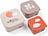 Contenitori per gli snack Happy Clouds rosa-arancioni 3 pz.