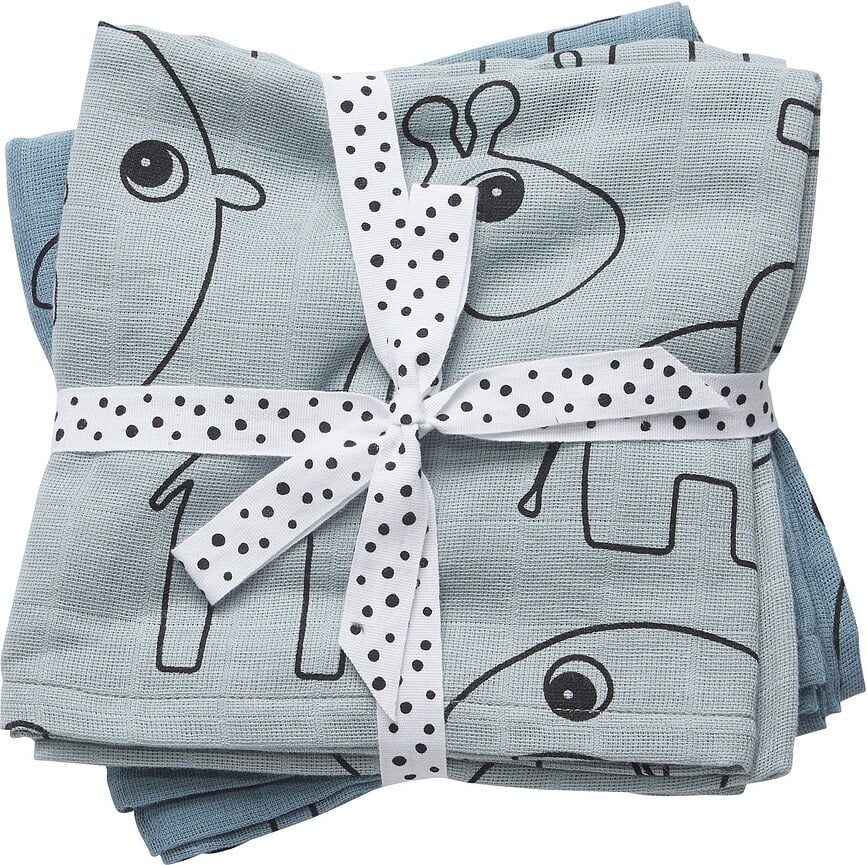Contour Swaddling wraps blue 2 pcs